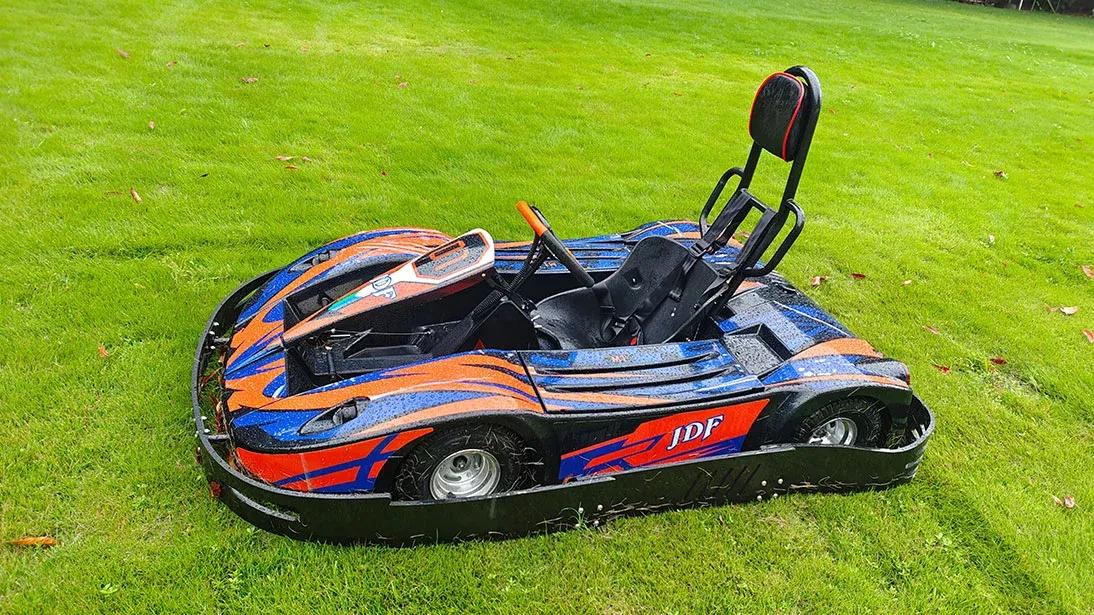 Dorosły elektryczny gokart