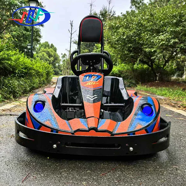Gokart z lekkim paskiem